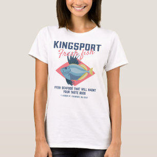 T-shirt Kingsport Fresh Fish Lovecraftian
