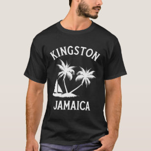 T-shirt Kingston Jamaïque Caraïbes Island Vacances
