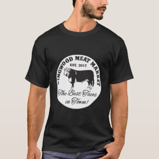 T-shirt Kingwood Meat Market Meilleurs Tacs En Ville