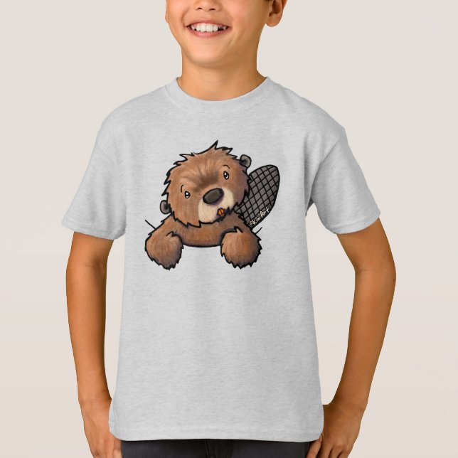 T-Shirt KiniArt Beaver (Devant)