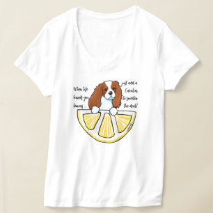 T-shirt KiniArt Cavalier Life Lemons