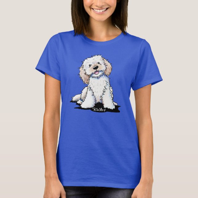 T-Shirt KiniArt Doodle Puppy (Devant)