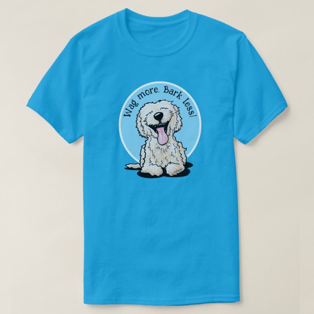 T-shirt KiniArt Goldendoodle (Design devant)