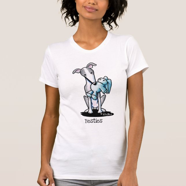 T-shirt KiniArt Greyhound (Devant)
