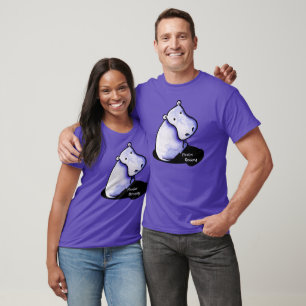 T-Shirt KiniArt Groovy Hippo