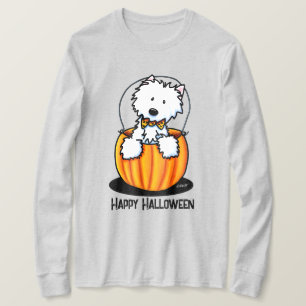 T-shirt KiniArt Halloween Westie Terrier