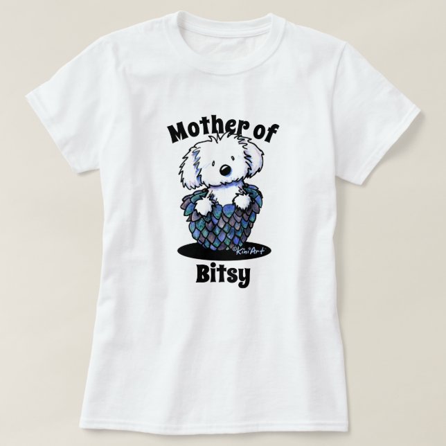 T-shirt KiniArt Mère maltaise (Design devant)