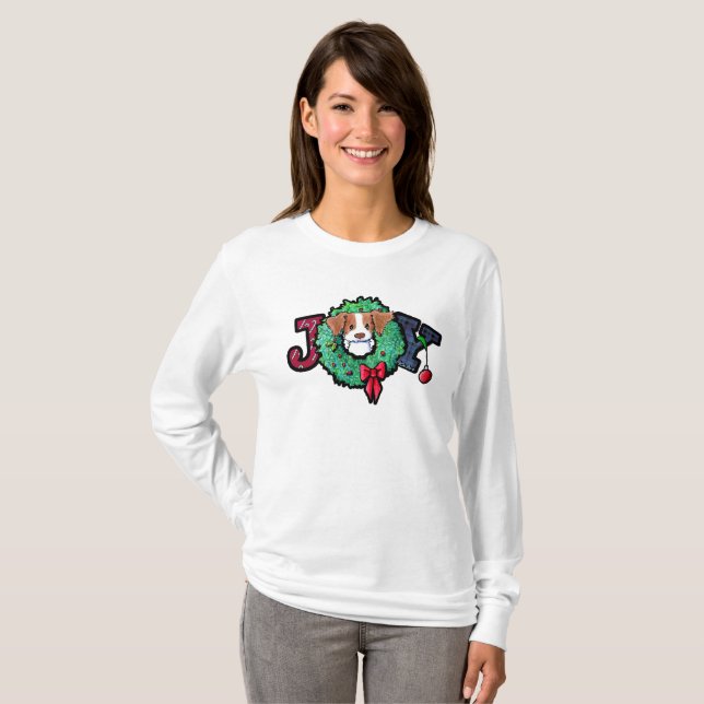 T-shirt KiniArt Noël Brittany (Devant entier)