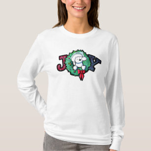 T-shirt KiniArt Noël Westie Joie