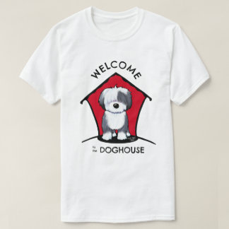 T-shirt KiniArt Old English Sheepdog