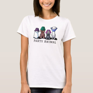 T-Shirt KiniArt Party Dogs
