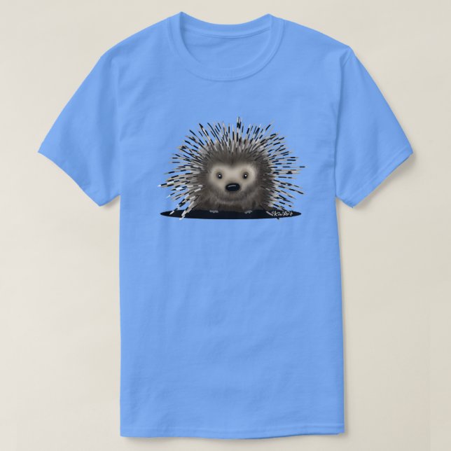 T-shirt KiniArt Porcupine (Design devant)