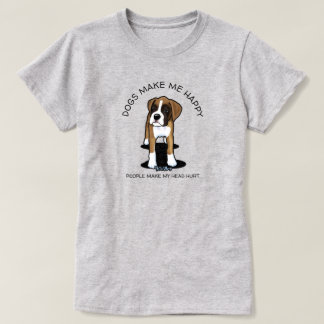 T-Shirt KiniArt pour amateur de Boxer