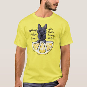 T-shirt KiniArt Scottie Life Lemons