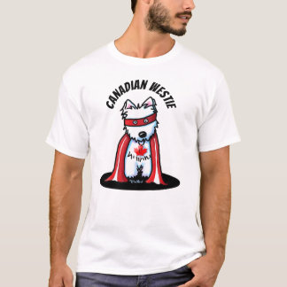 T-Shirt KiniArt Westie Canadien