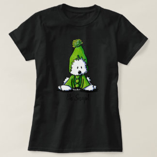 T-shirt KiniArt Westie Chien Pea