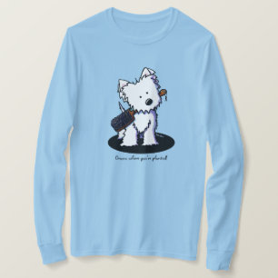 T-shirt KiniArt Westie Groomer