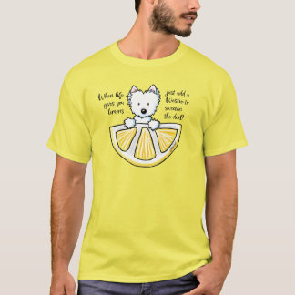 T-shirt KiniArt Westie Life Lemons