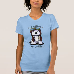 T-shirt KiniArt Westie Terrier Dog Pilot