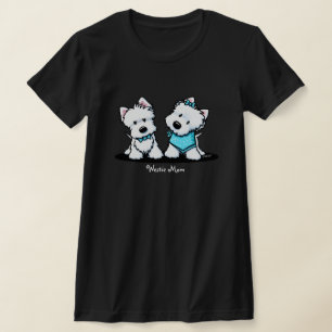 T-Shirt KiniArt Westie Terriers