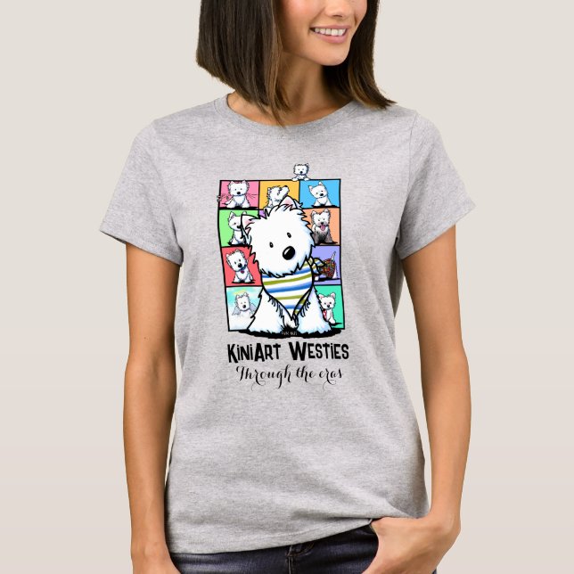 T-Shirt KiniArt Westies (Devant)