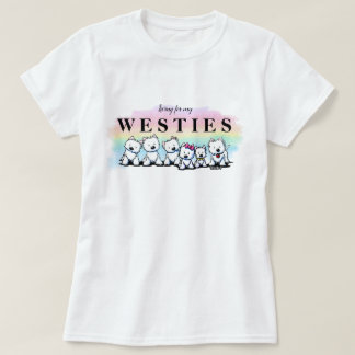 T-shirt KiniArt Westies