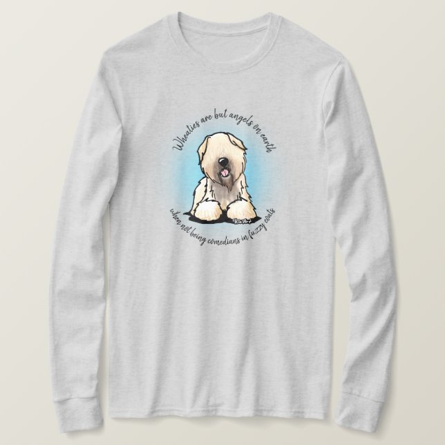 T-shirt KiniArt Wheaten Terrier (Design devant)