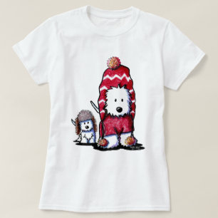 T-Shirt KiniArt Winter Westies