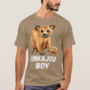 T-shirt Kinkajou Boy Night Walker Mammal Night Ape Man Hon