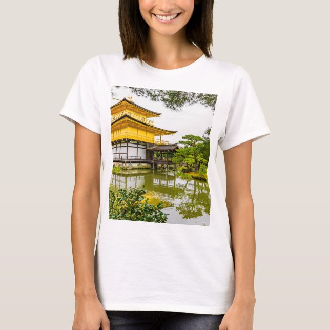 T-shirt Kinkaku-ji, le pavillon d'or, Kyoto (Devant)