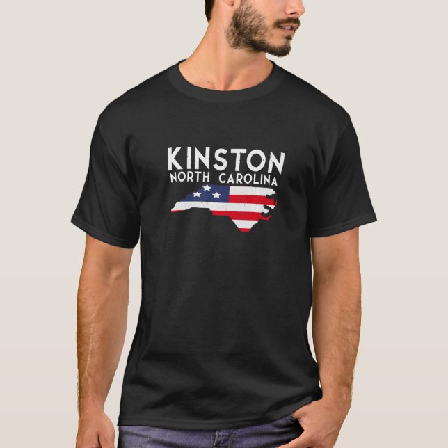 T-shirt Kinston Caroline du Nord USA State America Travel (Devant)