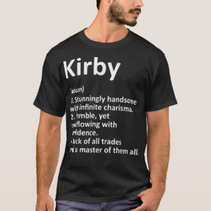 T-shirt KIRBY Définition Nom personnalisé Amusant Annivers