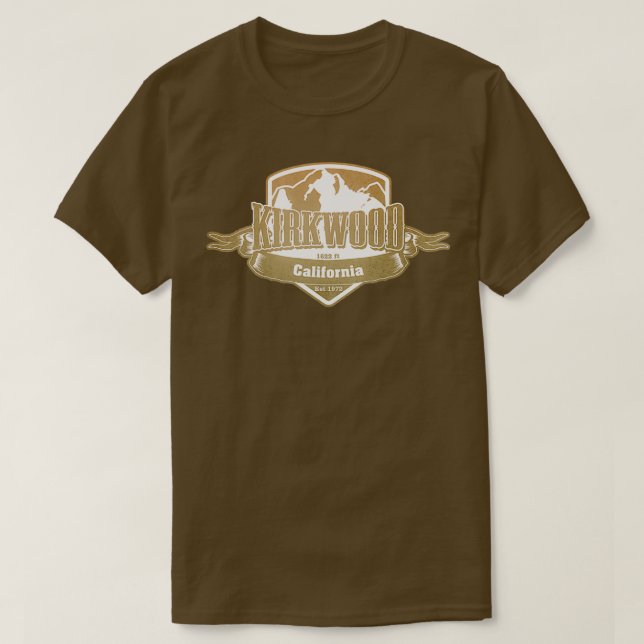 T-shirt Kirkwood California Ski Resort 1 (Design devant)