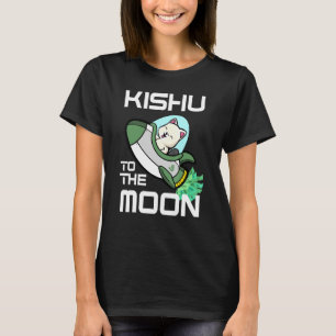 T-shirt Kishu À La Lune Crypto Kishu Inu Coin