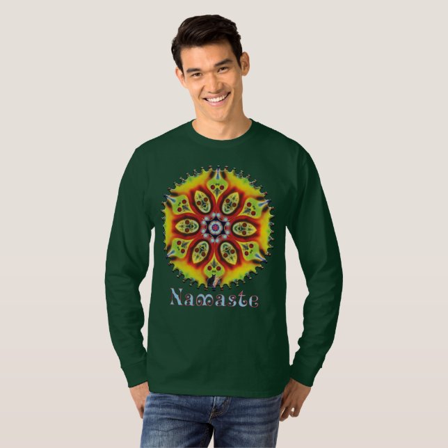 T-Shirt Kismet Namaste Kaléidoscope (Devant entier)