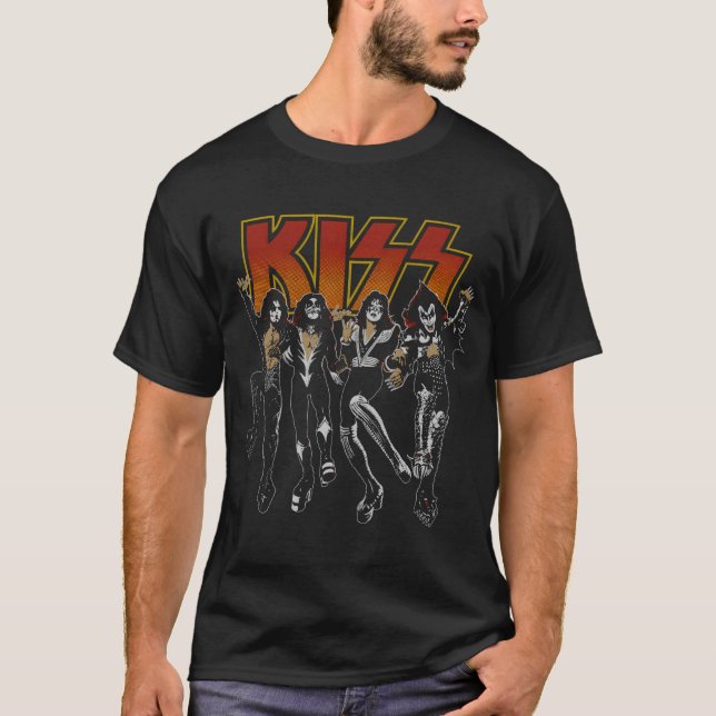 T-shirt Kiss Destroyer Coon (Devant)