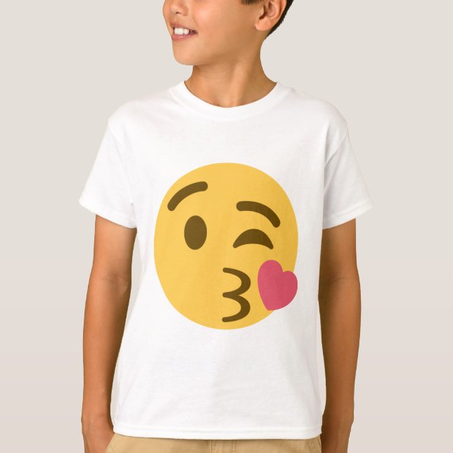 T-shirt Kiss Emoji (Devant)