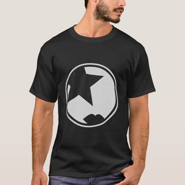T-shirt Kiss - Le Starchild (Devant)