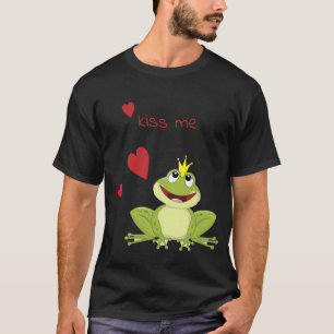 T-shirt Kiss Me Cute Frog Prince