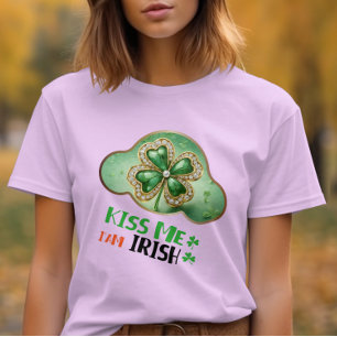 T-shirt Kiss Me, I am Irish - Irish Blessings