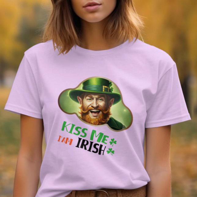 T-shirt Kiss Me, I am Irish - Irish Folklore Fest (Créateur téléchargé)