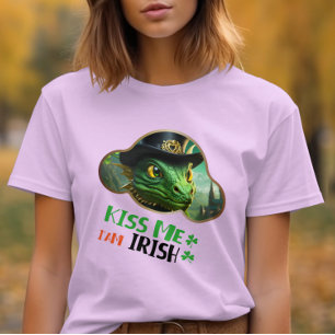 T-shirt Kiss Me, I am Irish - Leprechaun Legends