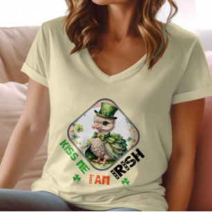 T-shirt Kiss Me, I am Irish - Leprechaun's Pot of Fun