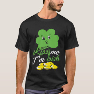 T-shirt Kiss Me I m Irish Saint Patrick Day Boys Girls Wo