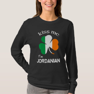 T-shirt Kiss Me I M Shamrock jordanien Jordan St Patrick