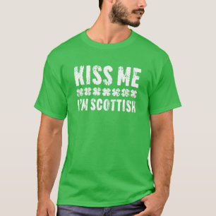 T-shirt Kiss Me Je suis écossais St. Patrick's Day