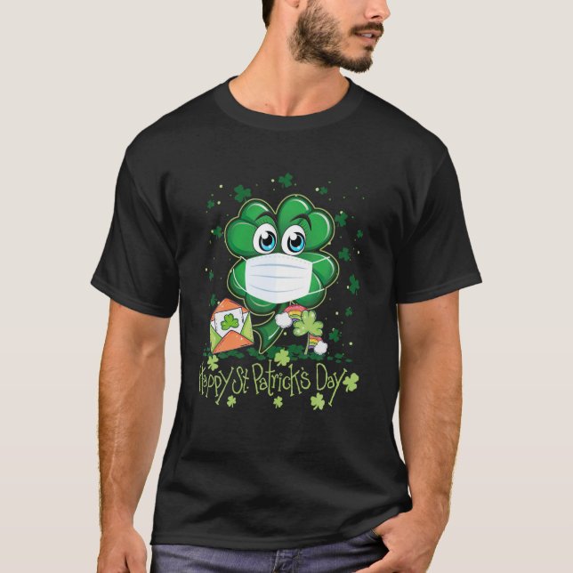 T-shirt Kiss Me Je suis irlandais Bonne St Patrick Day 202 (Devant)
