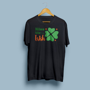 T-shirt Kiss Me Je suis Irlandais St. Patrick's Day