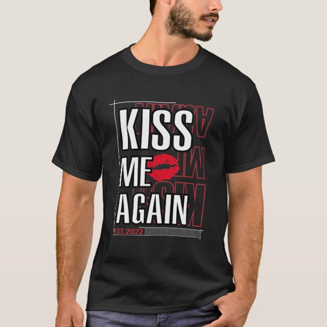 T-SHIRT KISS ME RETOUR (Devant)