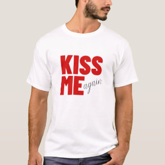 T-SHIRT KISS ME RETOUR